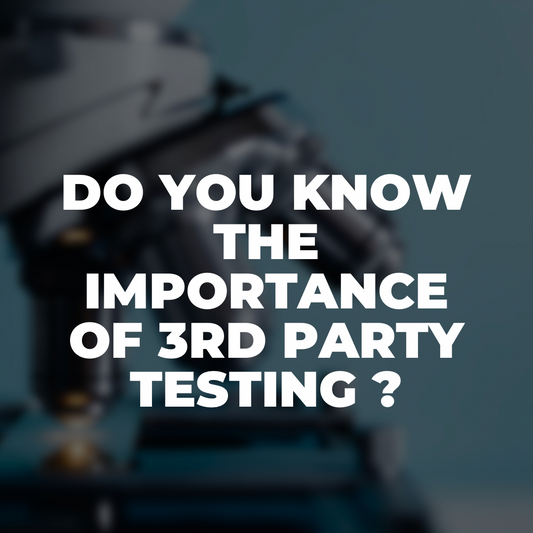 The Crucial Role of 3rd Party Testing and Final Assay Testing for Vitamins: Ensuring Safety and Efficacy