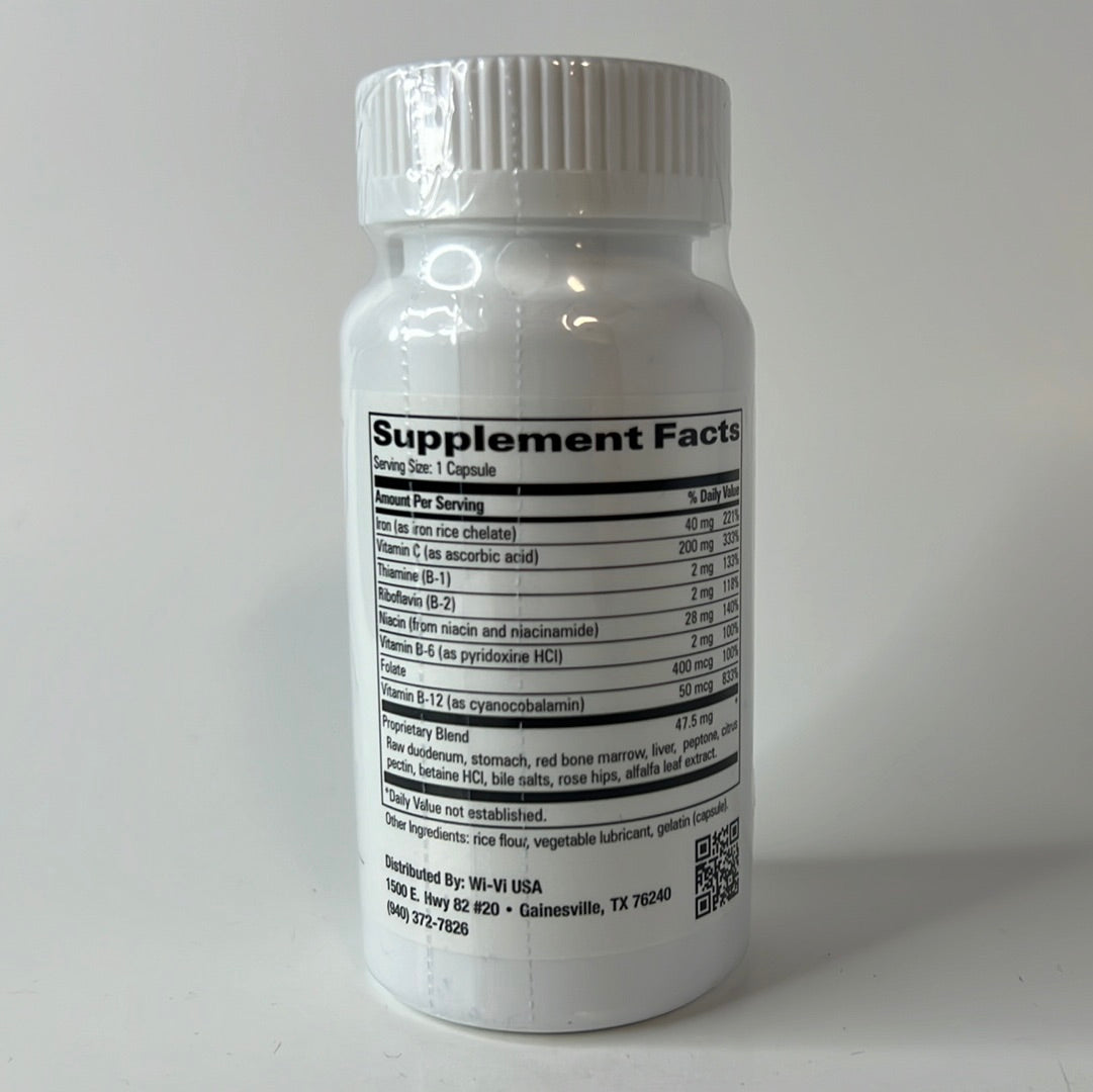 Iron Chelate - Iron Peptonate Hematinic Complex (60 Capsules) by: Nature's Source