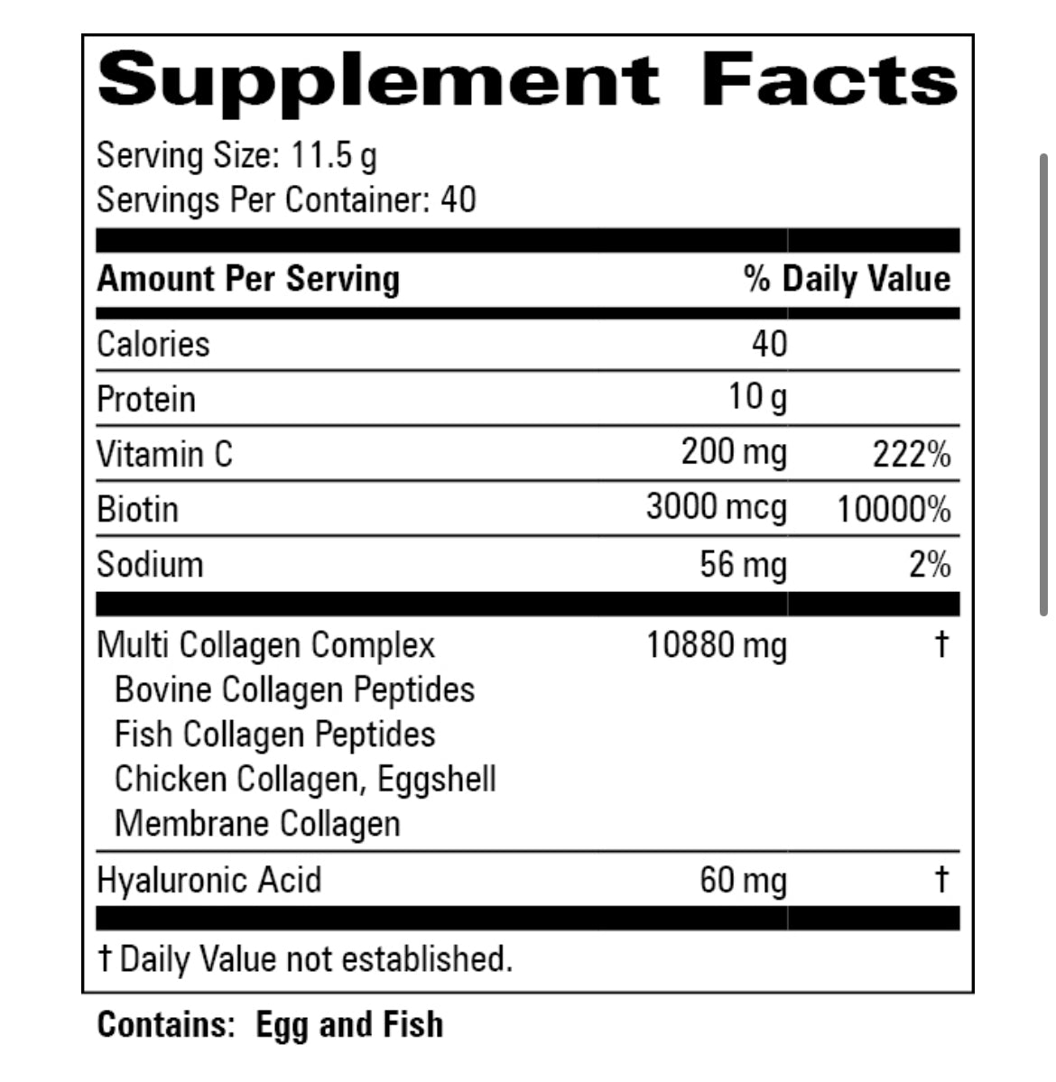 Mixed Collagen Peptides -12.17 oz Powder - by Nature's Source