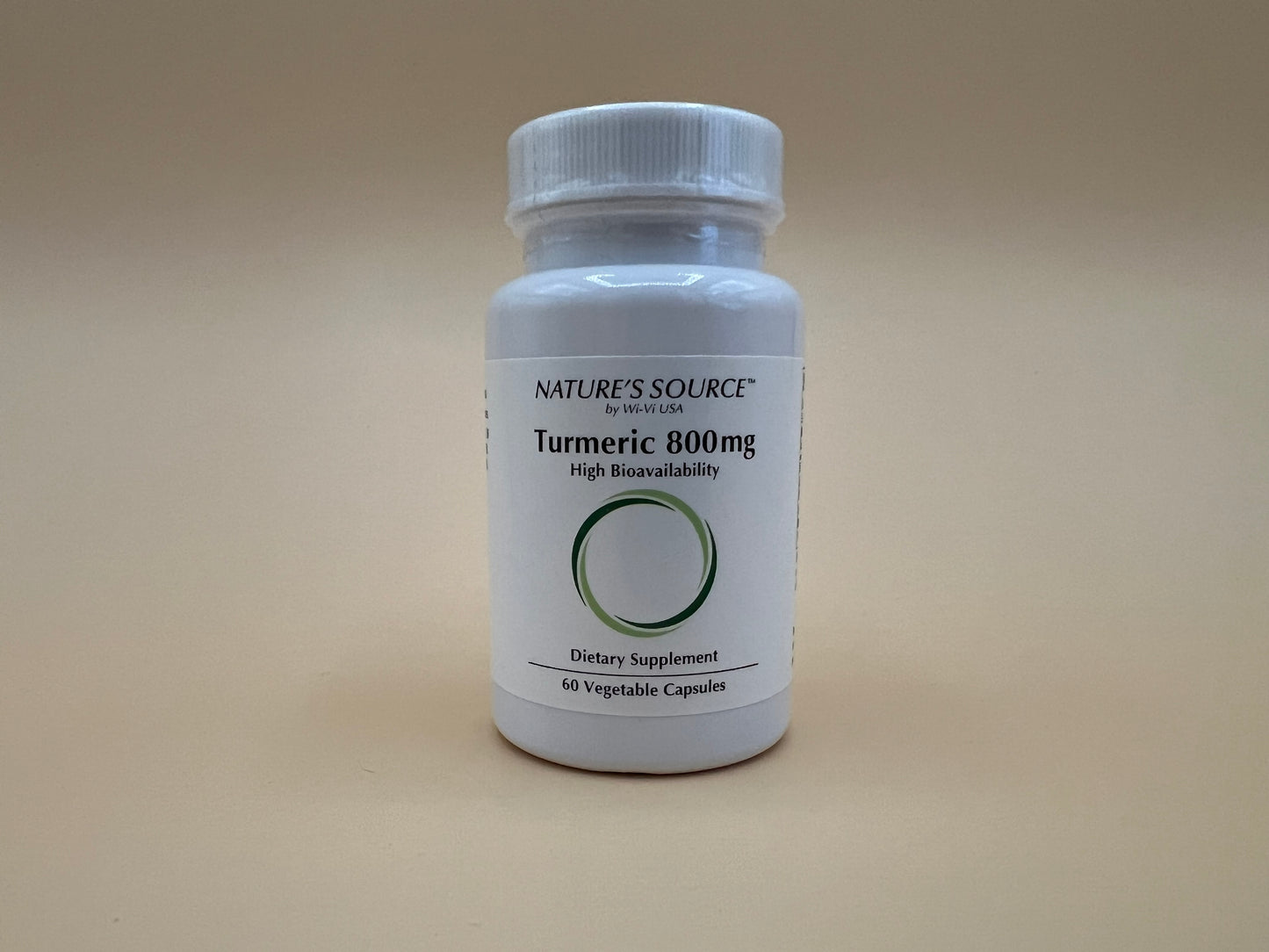 Turmeric 800mg - "Super Curcumin" -(60 Vegetable Capsules) by Nature's Source