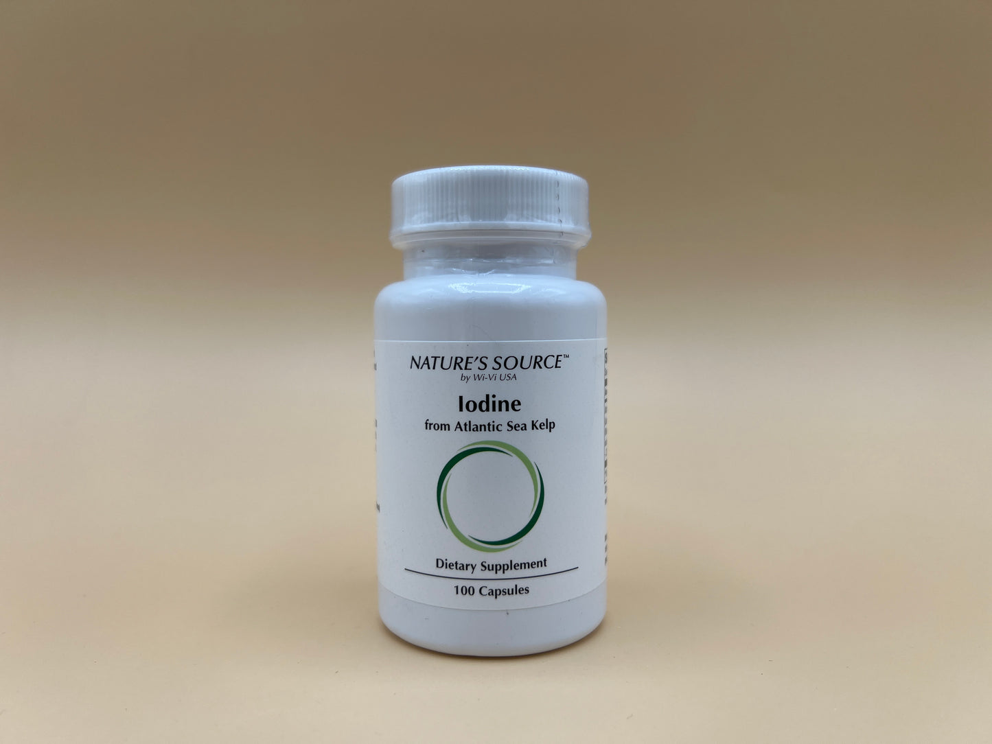 Iodine from Atlantic Sea Kelp -100 Capsules by Nature's Source