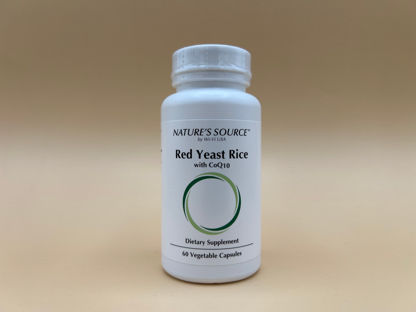 Red Yeast rice with CoQ10 - 60 Vegetable Capsules by Nature's Source