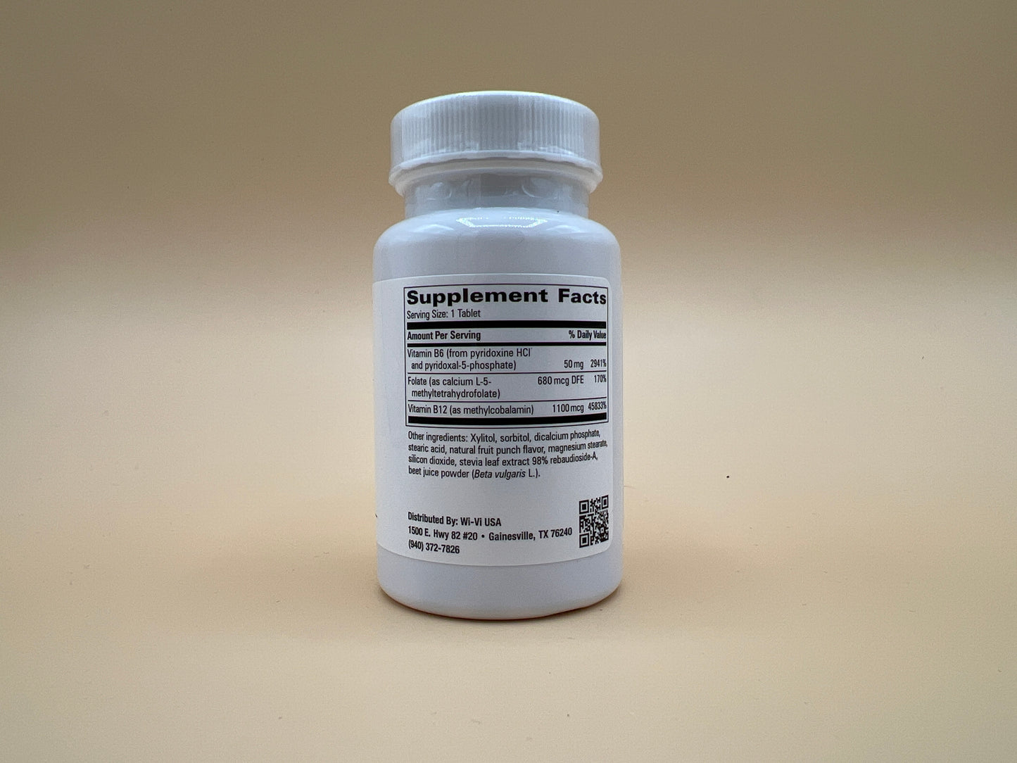 Co-Enzyme Methyl B-12 + Folate  - 60 Tablets