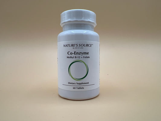 Co-Enzyme Methyl B-12 + Folate  - 60 Tablets