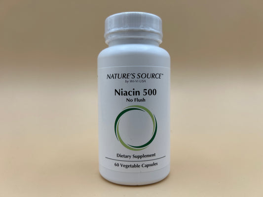 Niacin 500 - No Flush 60 Capsules