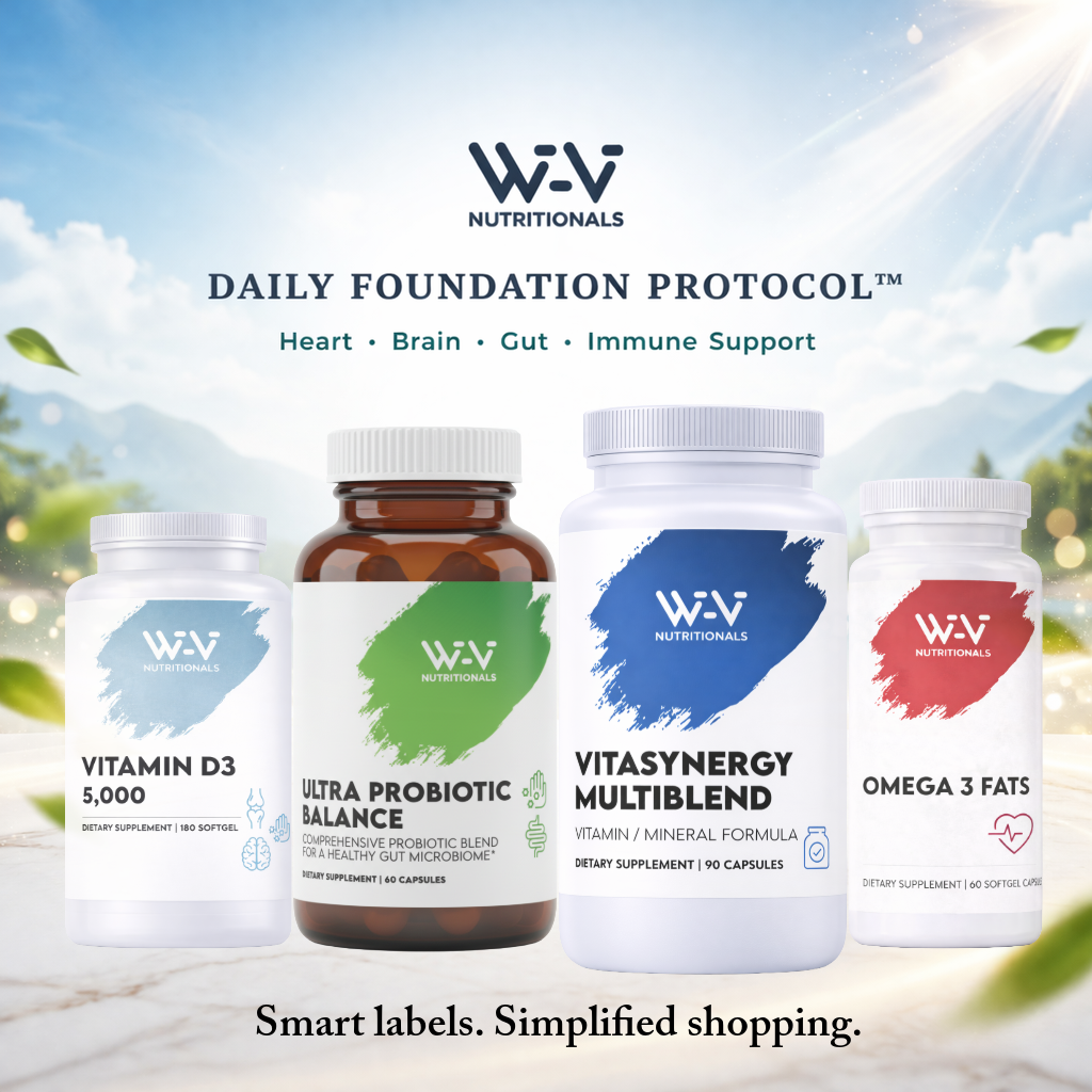 Wi-Vi Daily Foundation Protocol™ Heart • Brain • Gut • Immune Support