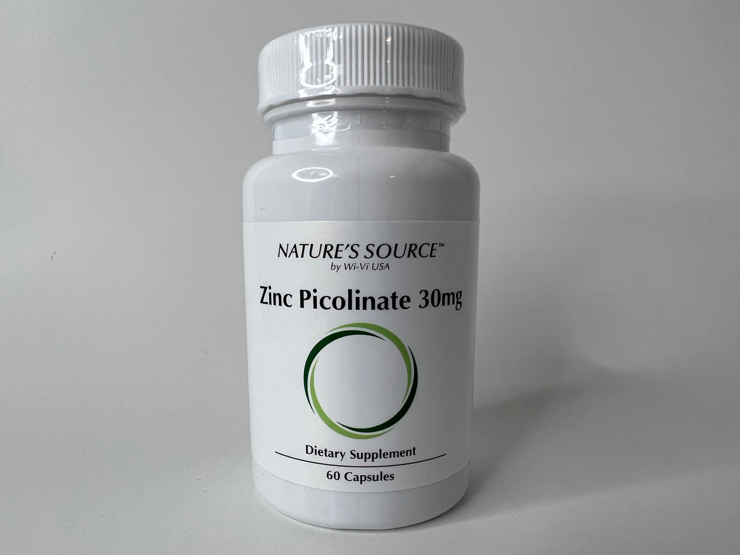 Zinc Chelate - Now Zinc Picolinate 30mg (60 Capsules) by Nature's Source