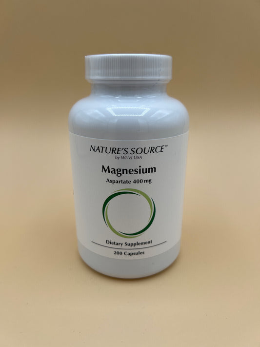 Magnesium Aspartate 400 mg  - 200 Capsules