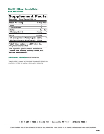 Omega-3 EPA/DHA for Heart & Brain Health