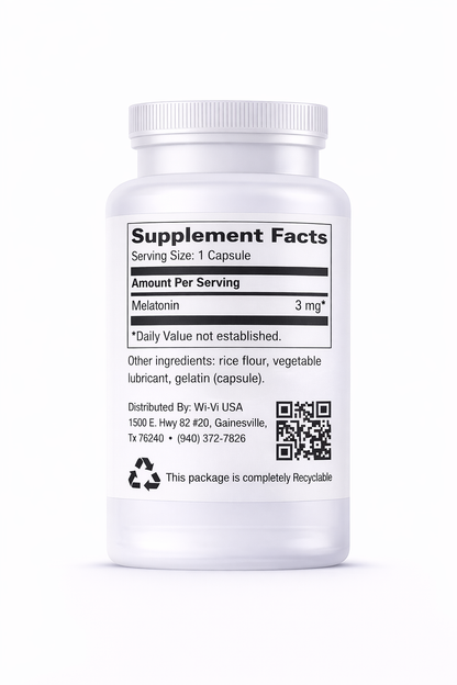 Supplement bottle with label showing 'Supplement Facts' on a white background