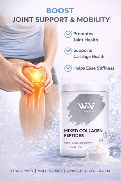 Mixed Collagen Peptides Powder - Hair, Skin & Nails Support