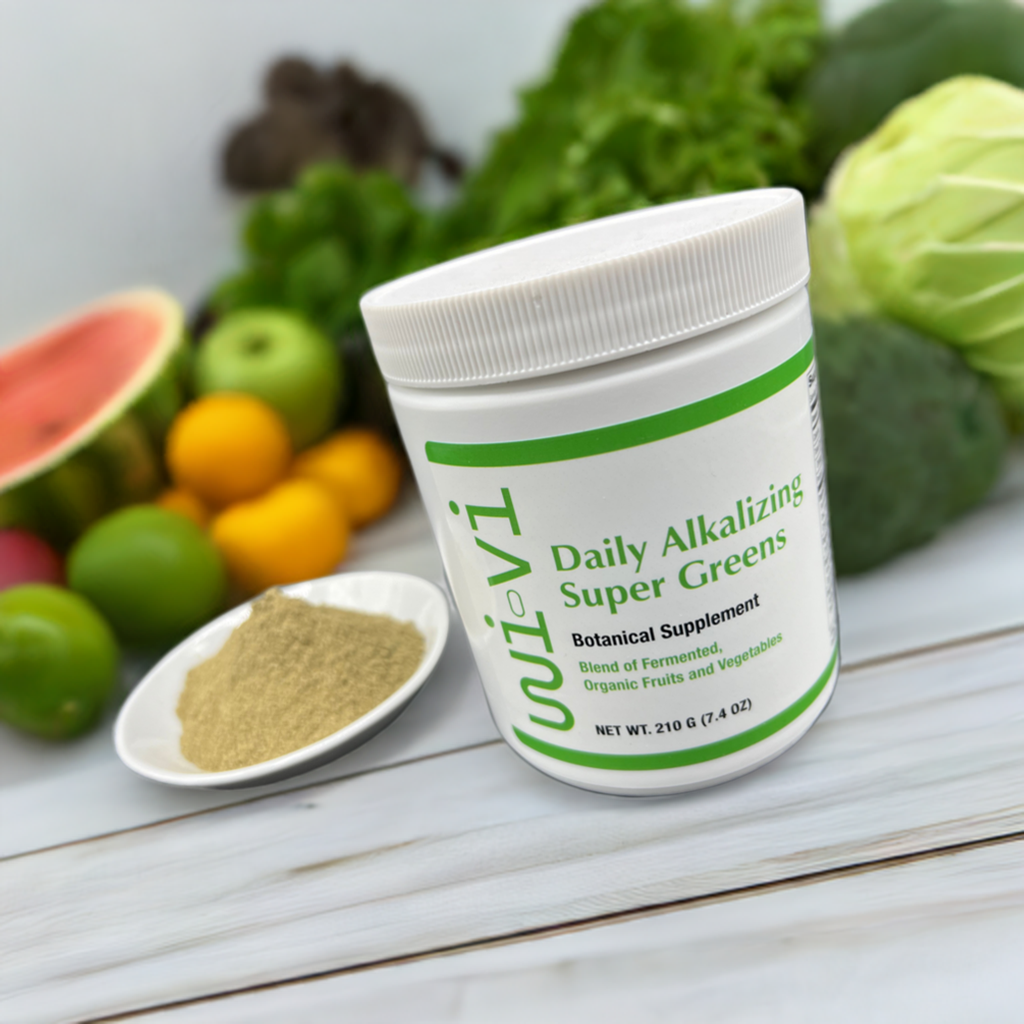 Daily Alkalizing Super Greens- Blend of Fermented, Organic Fruits and Vegetables