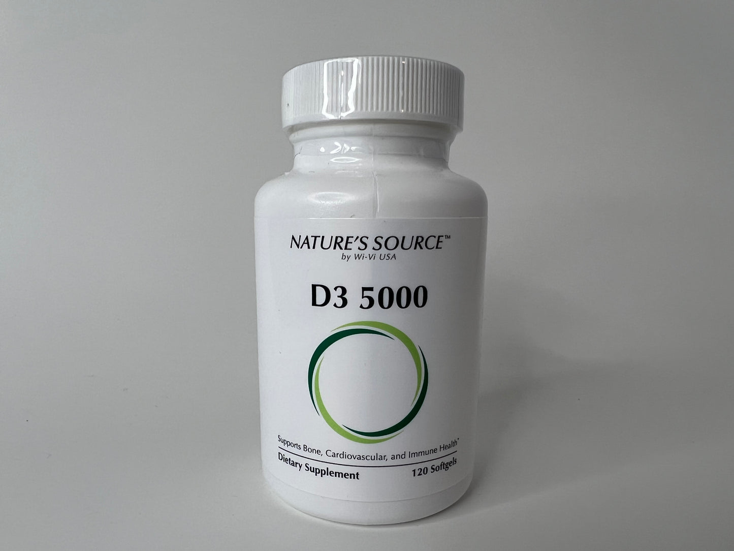 D3 5000 - Supports Bone, Cardiovascular and Immune Health by: Nature's Source