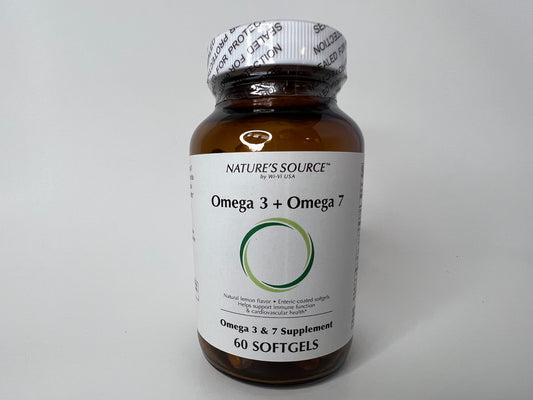 Omega 7 + 3  (60 Softgels) by: Nature's Source