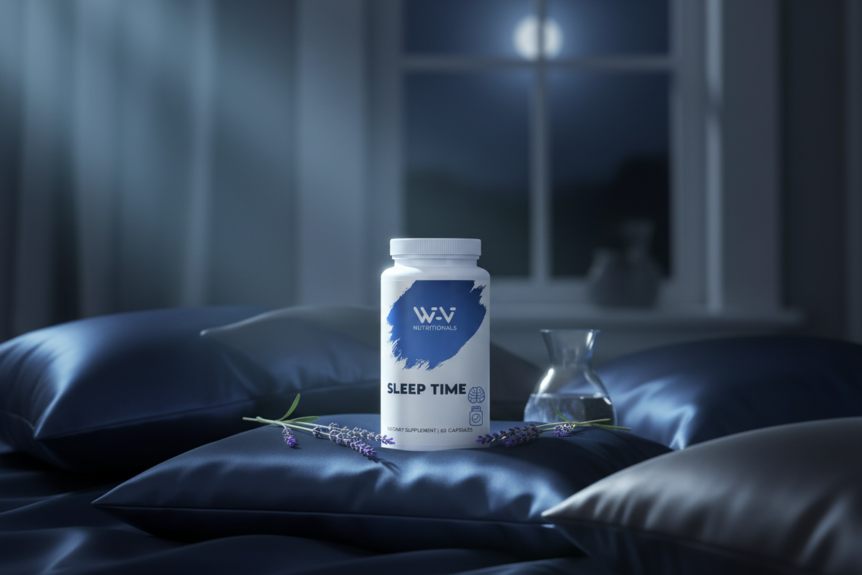 Sleep Time - Natural Sleep Aid with Melatonin & L-Theanine
