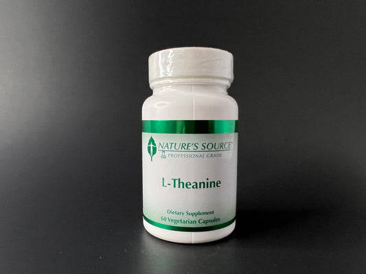 L-Theanine  - Promotes relaxation and neurological health  (60 Vegetarian Capsules) by: Nature's Source